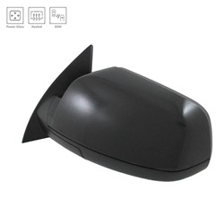 GM TRUCKS & VANS EQUINOX DOOR MIRROR LEFT (Driver Side) PWR/HTD (W/BSD)(PTM) OEM#23219864 2016-2017 PL#GM1320490