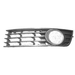 AUDI A4 SEDAN/WAGON (GEN 2) (1.8L/3.0L) FRONT BUMPER GRILLE LEFT (Driver Side) BUMPERLK(OPEN VENT)(For part# 8132722) OEM#8E080768101C 2002-2005 PL#AU1038102