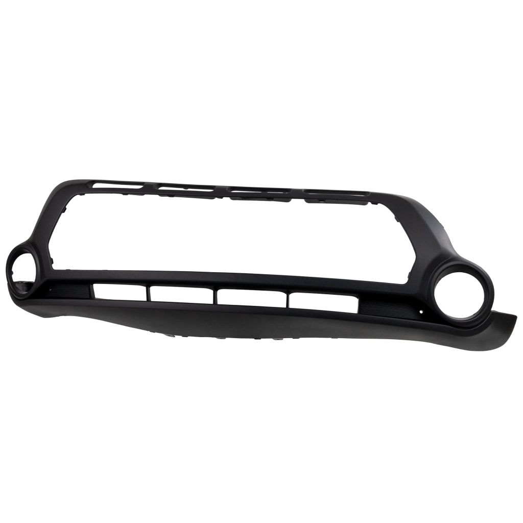 KIA SOUL FRONT BUMPER COVER CENTER TEXT-BLK (1pc center type) OEM#86512B2000 2014-2016 PL#KI1015104