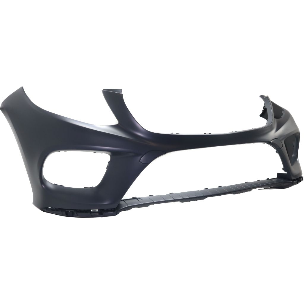 MERCEDES-BENZ GLE-CLASS SUV (166) FRONT BUMPER COVER PRIMED (W/SPORT PKG)(WO/ACTIVE PK ASSIST)(EXC GLE63) OEM#16688515389999 2016-2019 PL#MB1000497