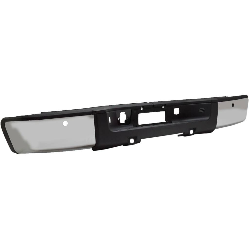 GM TRUCKS & VANS SIERRA/PU 1500 HYBRID (GMC) STEP BUMPER ASSEMBLY CHROME (W/SENSOR) OEM#20899360 2009-2013 PL#GM1103148