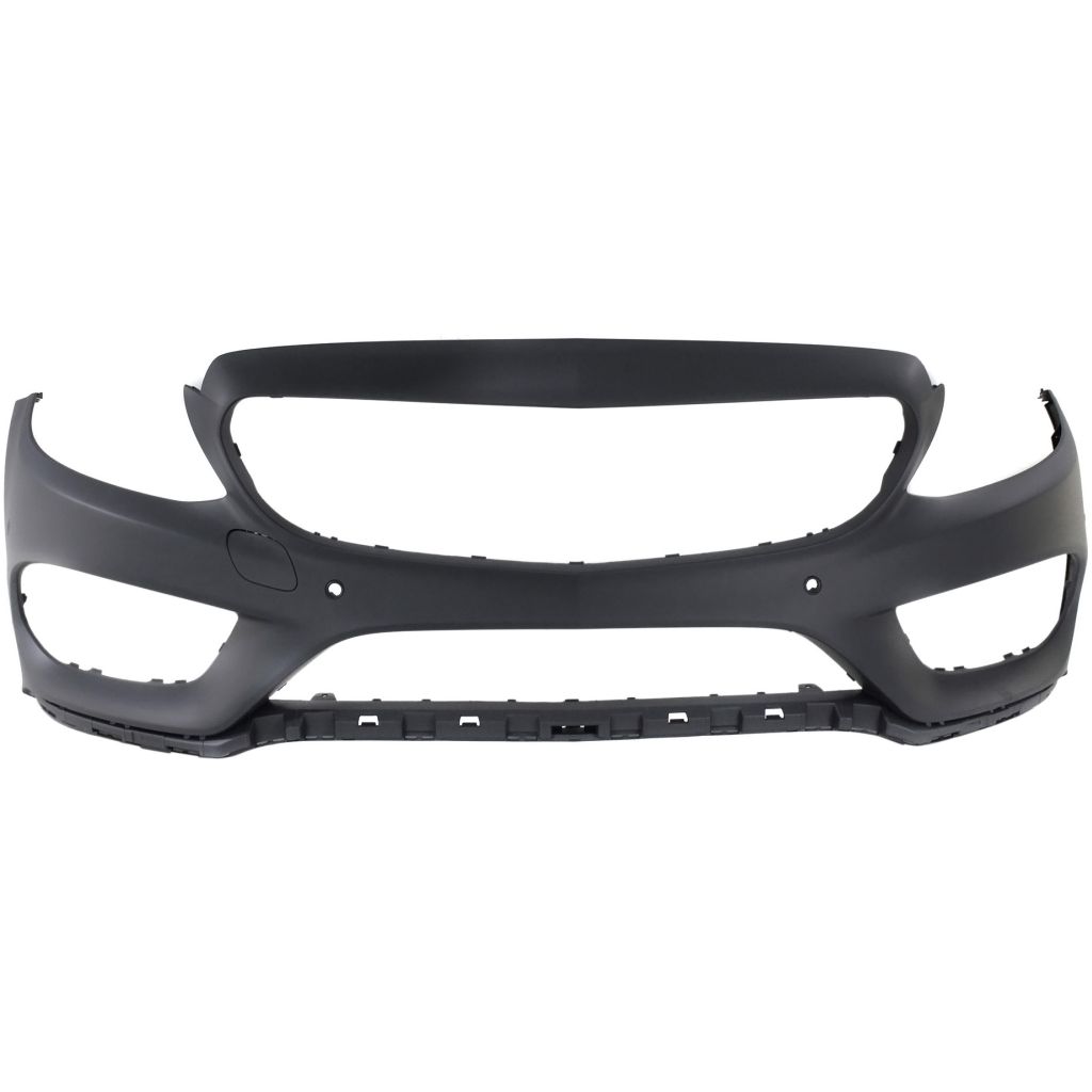 MERCEDES-BENZ C-CLASS CONV FRONT BUMPER COVER PRIMED (C300 W/ SPORT)(C43) W/SENSOR W/SURROUND VIEW **CAPA** OEM#2058802440649999 2017-2018 PL#MB1000491C