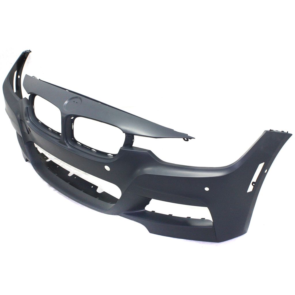 BMW BMW 3 (SEDAN) HYBRID FRONT B COVER PRIMED (W/ MOLDING HOLE)WO/WASH W/PK SNSR W/ PK ASSIST WO/CAMERA( M SPORT) OEM#51118067953 2016-2018 PL#BM1000292