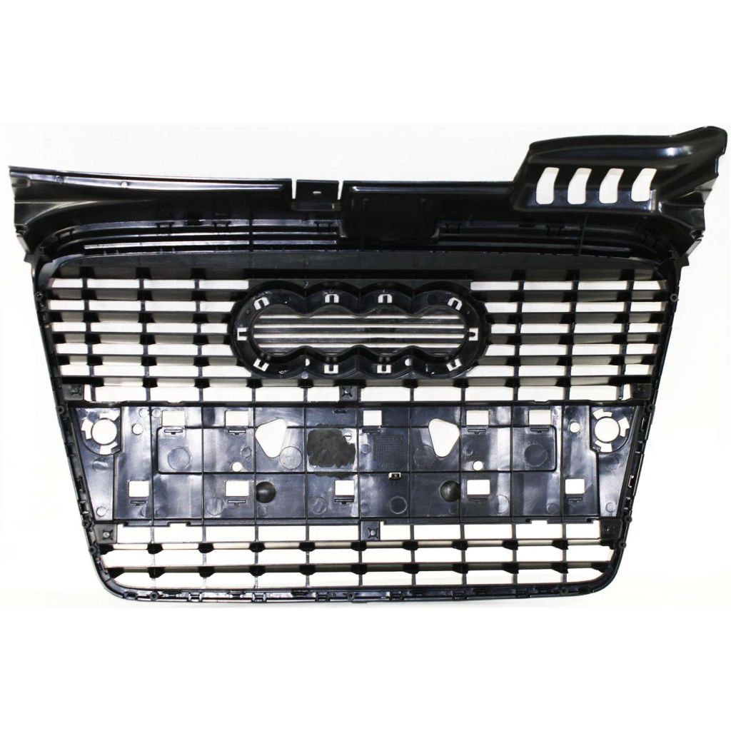 AUDI A4 SEDAN/WAGON (GEN 3) (2.0L/3.2L) GRILLE GRAY W/BLK FRAME (W/6 TOP CROSS BAR)(WO/S-LINE) OEM#8E0853651JVMZ 2005-2008 PL#AU1200113