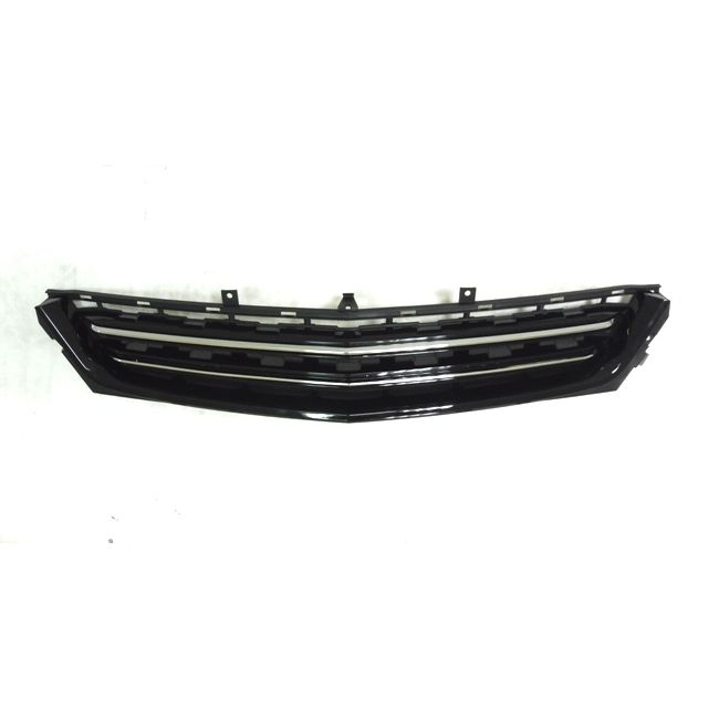 CHEVROLET IMPALA (NEW)(4pc T/L) FRONT BUMPER GRILLE (W/MID NIGHT BLACK PKG)(LT/LTZ) OEM#84224251 2016-2020 PL#GM1036199