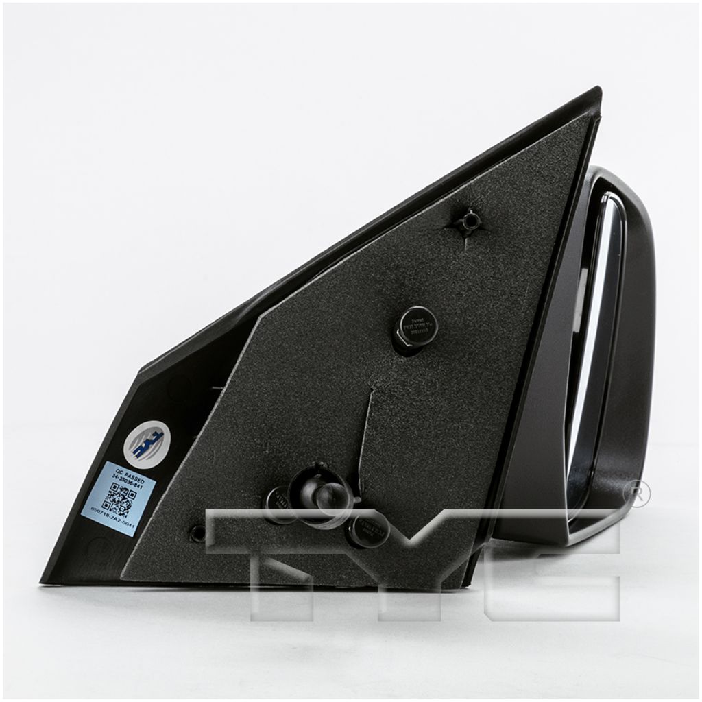 NISSAN(DATSUN) VERSA SEDAN DOOR MIRROR RIGHT (Passenger Side) MANUAL-REMOTE (BLK)(S) OEM#963013AN0A-PFM 2012-2014 PL#NI1321226