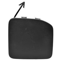 NISSAN VERSA SEDAN FRONT BUMPER TOW HOOK COVER OEM#622A09KM0H 2015-2019 PL#NI1029102