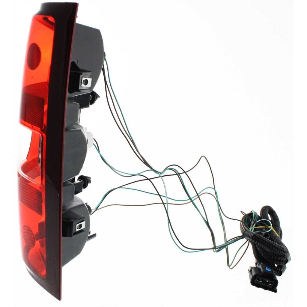 GM TRUCKS & VANS SILVERADO/PU 1500 HYBRID (CHEVY) TAIL LAMP ASSY LEFT (Driver Side) (3047/3157 BACK UP BULB)**CAPA** OEM#25958482 2009-2013 PL#GM2800207C
