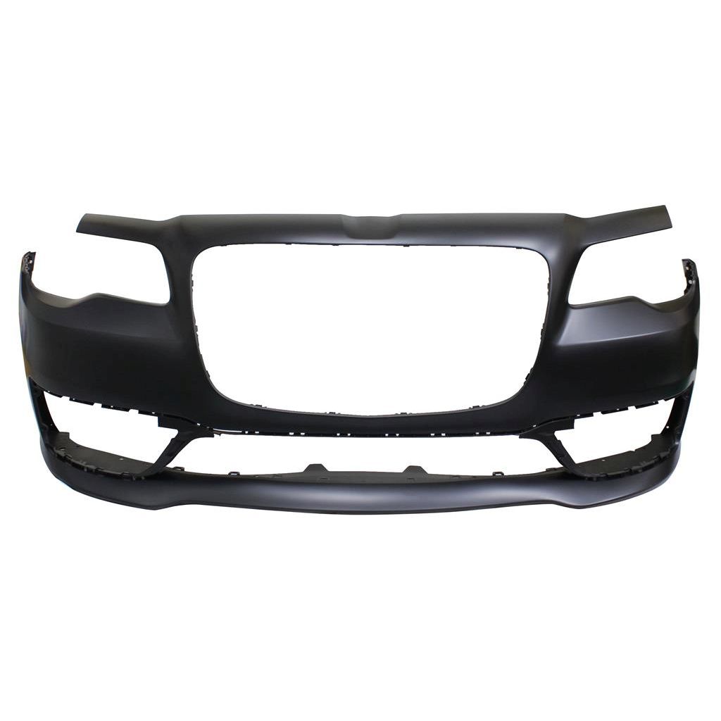 CHRYSLER 300 FRONT BUMPER COVER PRIMED (WO/SENSOR)(1PC BMP APPLICUE)(W/APPEARANCE PKG) OEM#5PP58TZZAD 2017-2023 PL#CH1000A36