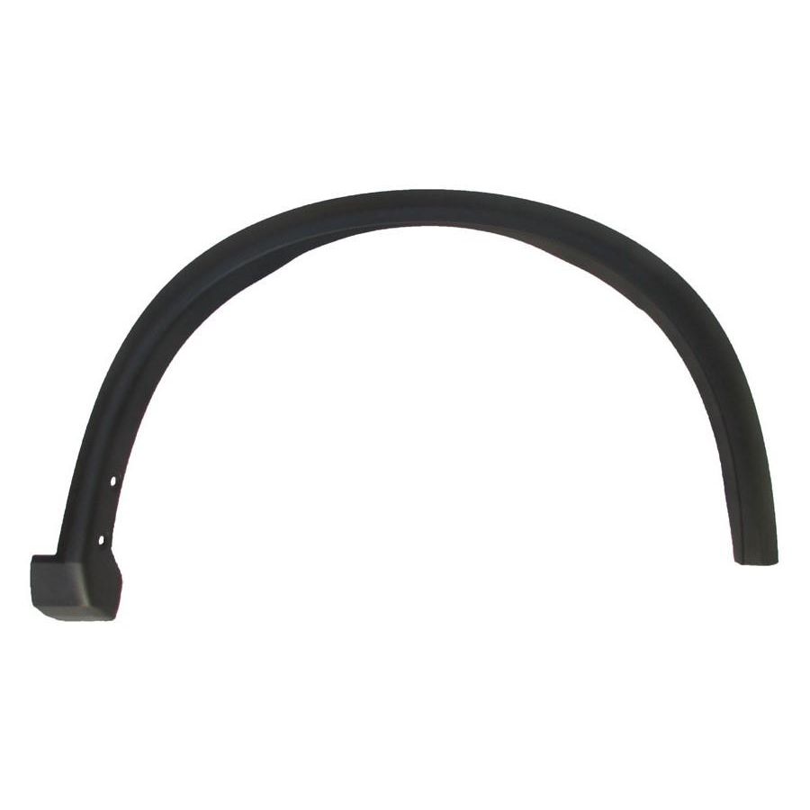 NISSAN ROGUE FRONT WHEEL OPENING MLDG RIGHT (Passenger Side) BLACK (USA)**CAPA** OEM#638606RR1A 2021-2025 PL#NI1291108C