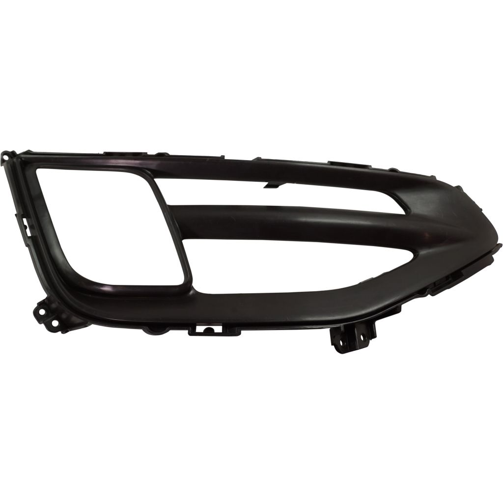 KIA SPORTAGE FOG LAMP COVER BEZEL RIGHT (Passenger Side) MATE-BLACK OEM#865283W500 2014-2016 PL#KI1039139