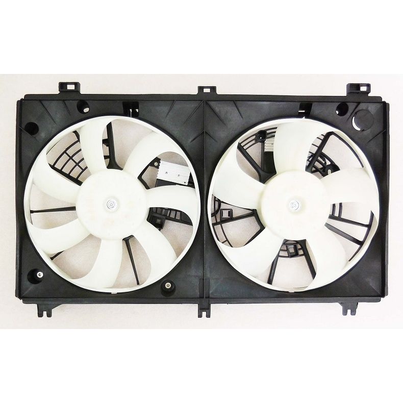 LEXUS IS 250/200t/300/350 (SEDAN) RADIATOR & A/C FAN ASSY (2.0L)(DUAL FAN) OEM#1671136240-PFM 2014-2023 PL#LX3115149