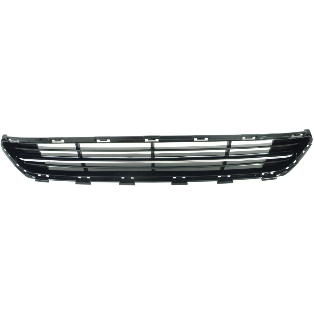 KIA OPTIMA FRONT BUMPER GRILLE BLACK W/CHR MOLDING (SX/SXL) OEM#865614C700 2014-2015 PL#KI1036120