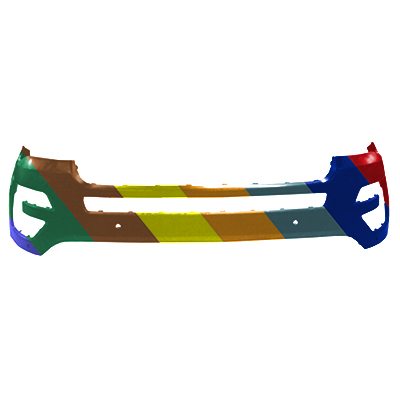 FORD TRUCKS & VANS EXPLORER FRONT BUMPER COVER PRIMED (W/PK SENSOR)(WO/ACTIVE PARK ASSIST)(WCAMERA)(WO/TOW HOOK) OEM#FB5Z17D957BPTM 2016-2017 PL#FO1000725