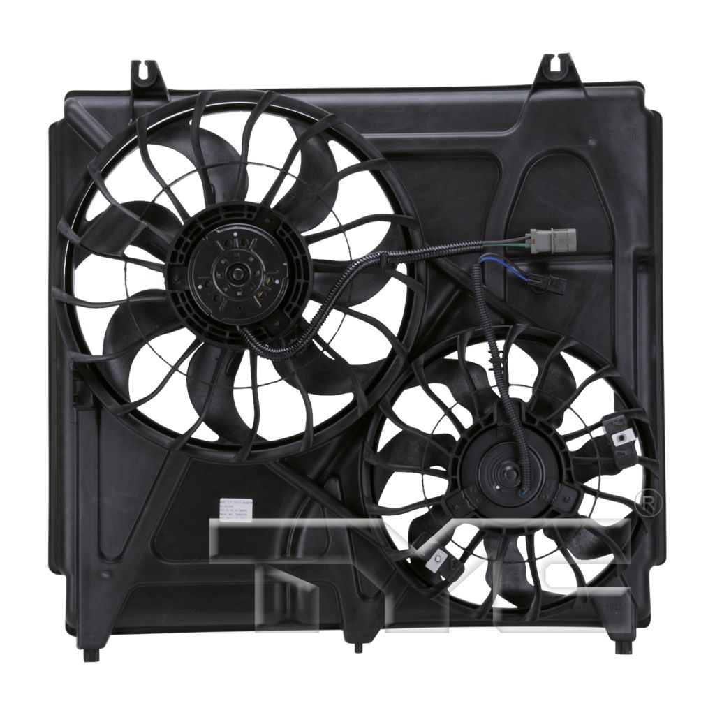KIA SORENTO RADIATOR & A/C FAN ASSY (DUAL FAN) OEM#253803E600 2003-2006 PL#KI3115108