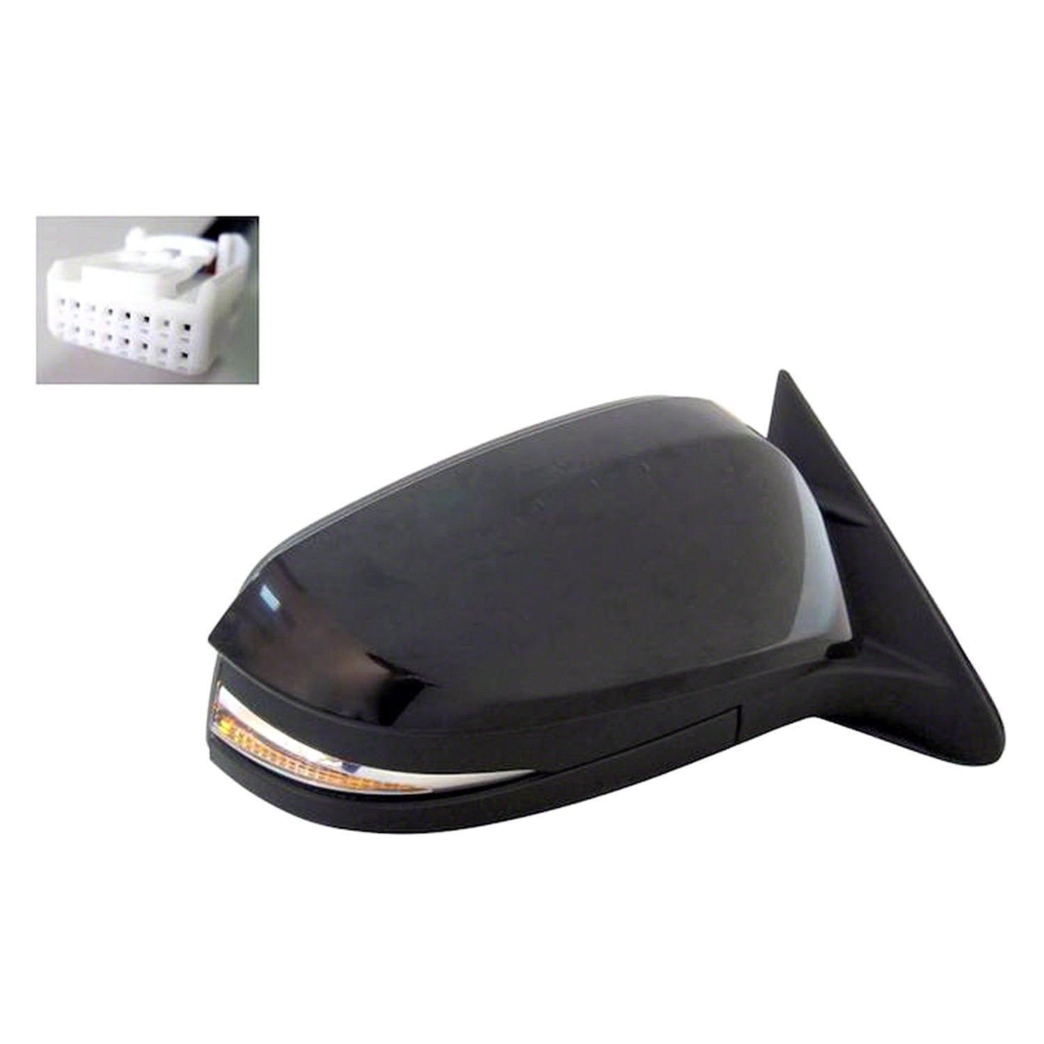 TOYOTA HIGHLANDER HYBRID DOOR MIRROR RIGHT (Passenger Side) PWR/HTD/SIGNAL/MEMORY (W/BLIS)(W/CVR) OEM#879100E153-PFM 2014-2017 PL#TO1321318