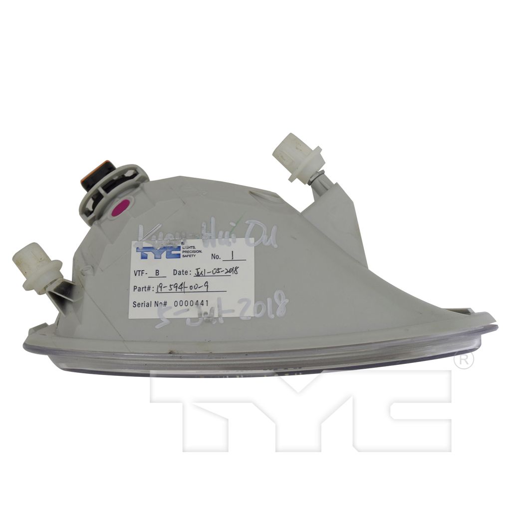 DODGE TRUCKS & VANS DODGE/PU (R2500/3500) FOG LAMP ASSEMBLY RIGHT (Passenger Side) **CAPA** OEM#55372734AB 2010-2018 PL#CH2595102C