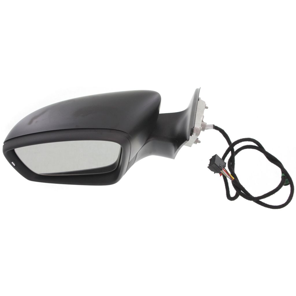 VOLKSWAGEN PASSAT DOOR MIRROR LEFT (Driver Side) PWR/HTD/SIGNAL/MEMORY OEM#561857507N9B9-PFM 2012 PL#VW1320155