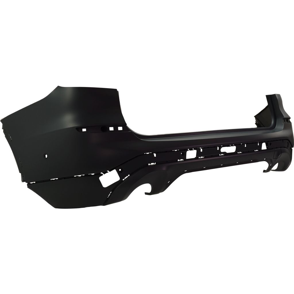 BMW BMW X3 REAR BUMPER COVER PRIMED GRAY (W/PK ASSIST)(W/TRAILER HITCH)(30i WO/M SPORT) OEM#51127488229 2018-2021 PL#BM1100429
