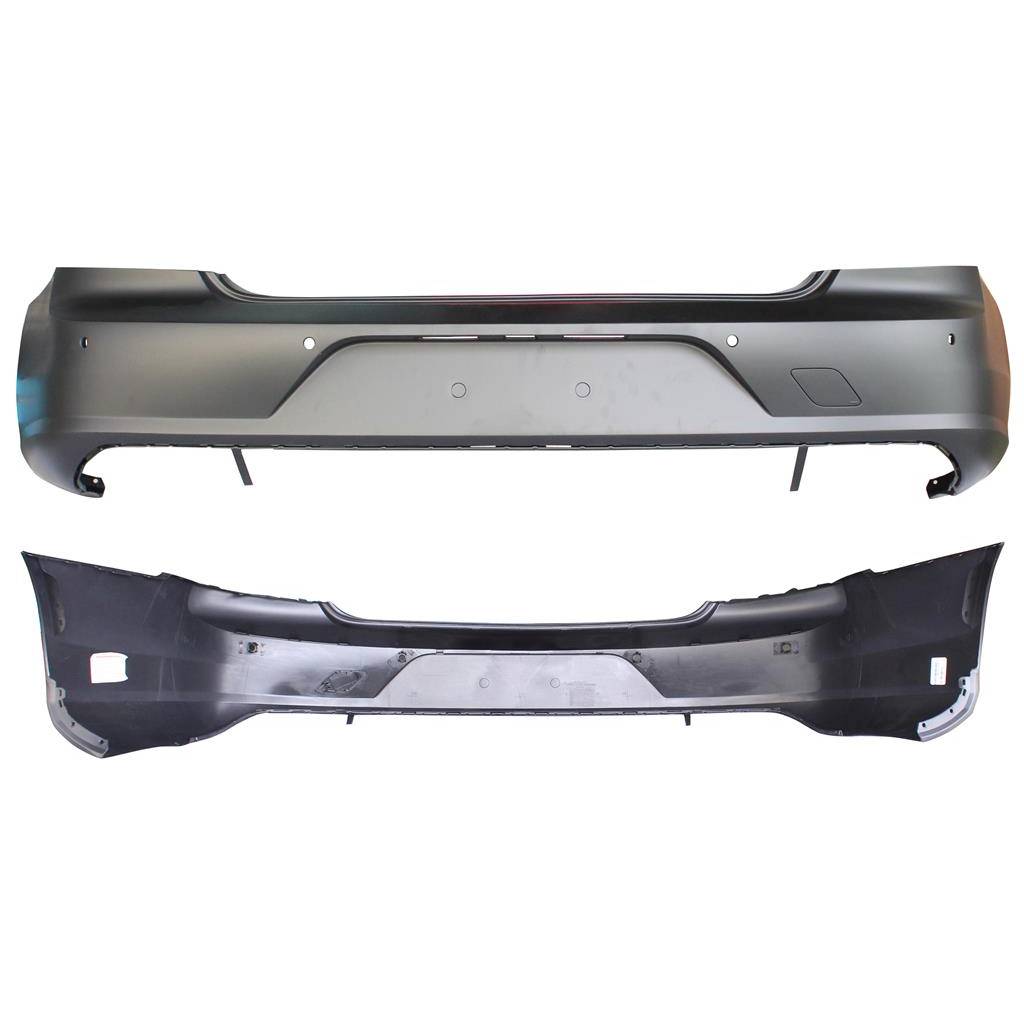 VOLVO VOLVO S90 PLUG-IN REAR BUMPER COVER PRIMED (WO/BLIS)(W/PK SENSOR)(WO/PK ASSIST) OEM#400053567 2020-2021 PL#VO1100175