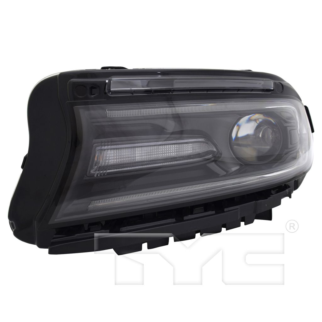 DODGE CHARGER HEAD LAMP ASSY LEFT (Driver Side) (HALOGEN)(WO/LEGO) **CAPA** OEM#68541681AA 2018-2021 PL#CH2502337C