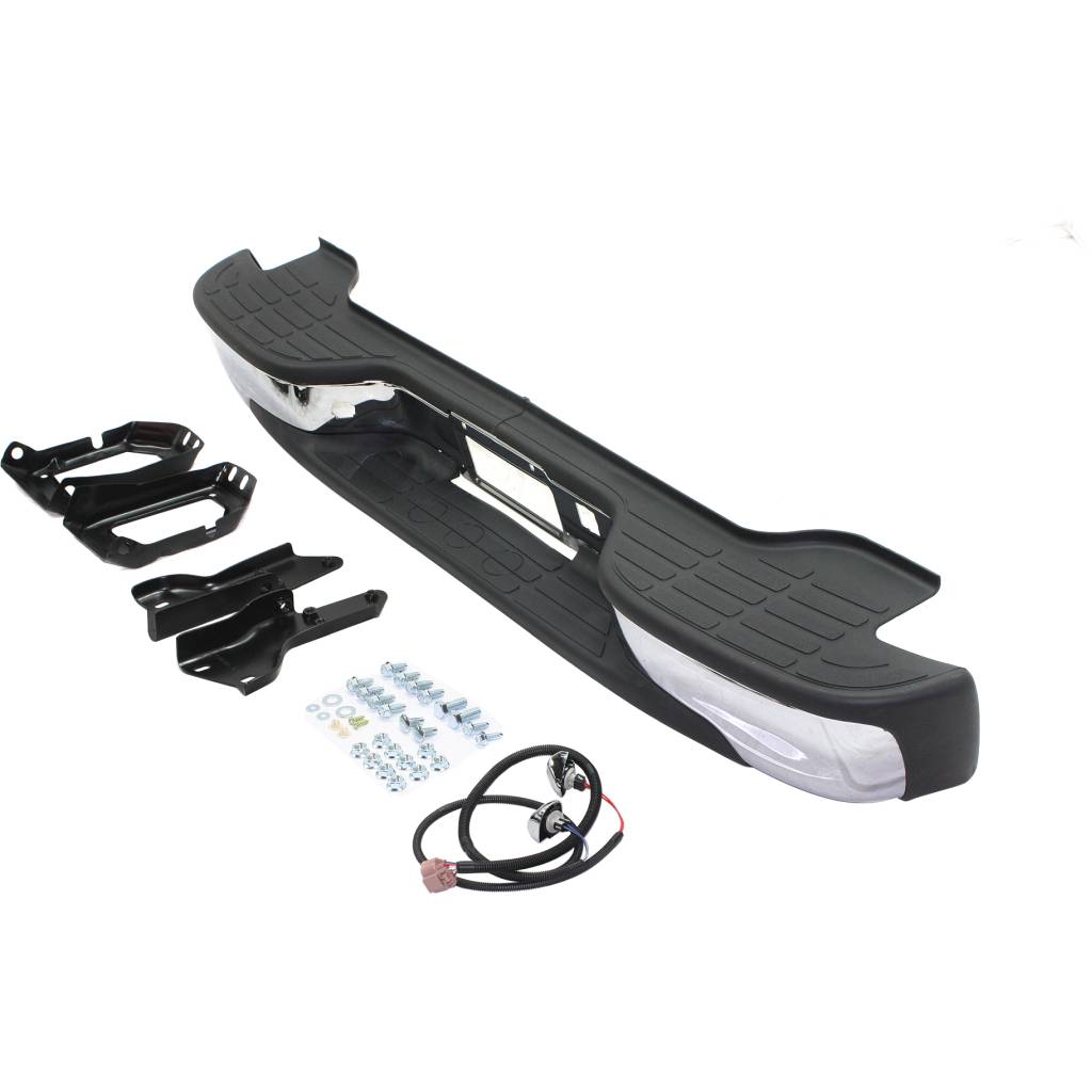 GM TRUCKS & VANS TAHOE (CHEVY) (NEW STYLE) STEP BUMPER ASSEMBLY CHROME OEM#GM1103103 2000-2006 PL#GM1103103