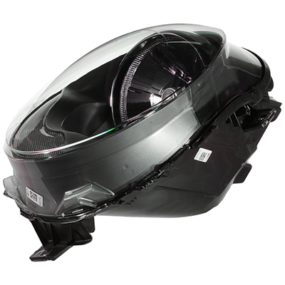 MINI COOPER CONV HEAD LAMP ASSEMBLY RIGHT (Passenger Side) (HALOGEN)(WHITE SIGNAL) OEM#63117401606 2016-2019 PL#MC2519101