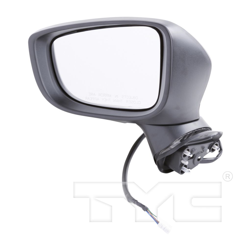 MAZDA MAZDA3 DOOR MIRROR LEFT (Driver Side) POWER/ NOT HEATED (W/SIGNAL)(WO/BLIND DET) OEM#BHS269181E-PFM 2014-2016 PL#MA1320179
