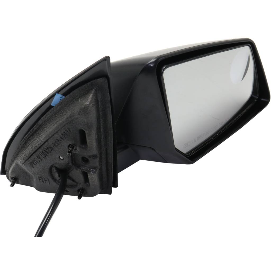 GM TRUCKS & VANS TRAVERSE DOOR MIRROR RIGHT (Passenger Side) PWR (W/ROUND BLIND SPOT MIRROR) (TXT) OEM#22860752 2013 PL#GM1321474