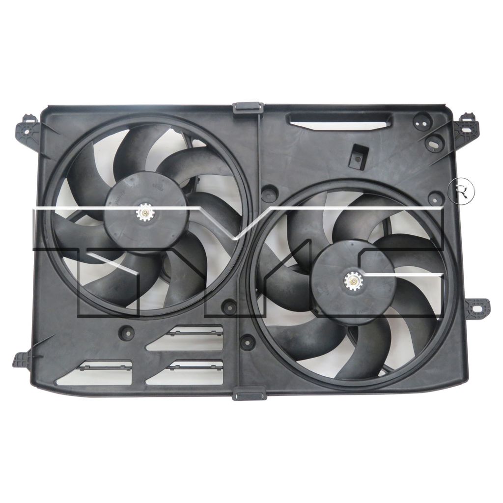 FORD FUSION RADIATOR & A/C FAN ASSEMBLY (DUAL FAN) 2.0/2.5L OEM#DG9Z8C607J 2013-2016 PL#FO3115197