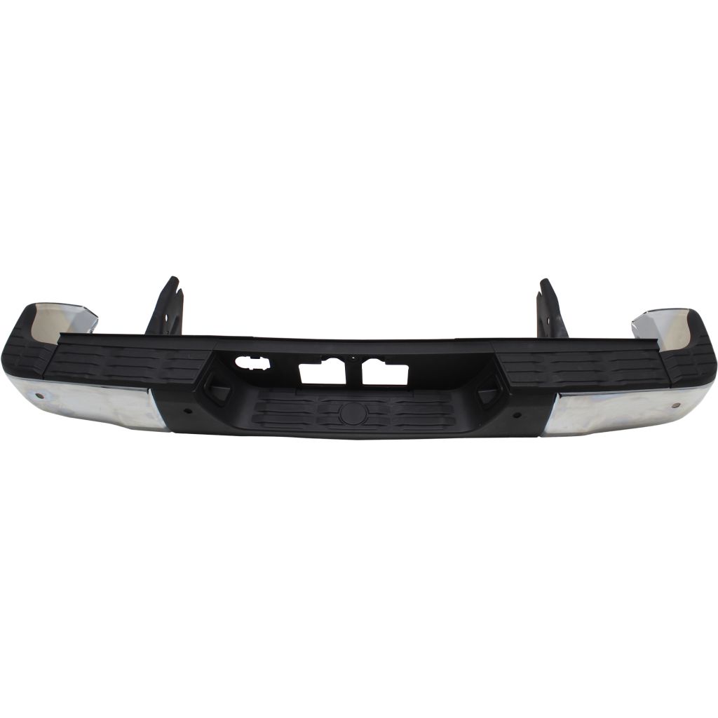 TOYOTA TUNDRA STEP BUMPER ASSEMBLY CHROME (W/ SENSOR)(WO/TOW HITCH)(STEEL END) OEM#520230C122-PFM 2014-2017 PL#TO1103120