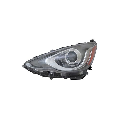 TOYOTA PRIUS C (1.5L) HEAD LAMP ASSEMBLY LEFT (Driver Side)**CAPA** OEM#8115052K70 2015-2017 PL#TO2502236C