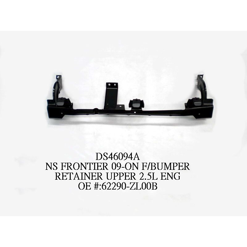 NISSAN(DATSUN) FRONTIER FRONT BUMPER RETAINER UPPER (WO/STEEL BMP)XE/OFFROAD OEM#62290ZL00B 2009-2021 PL#NI1031114
