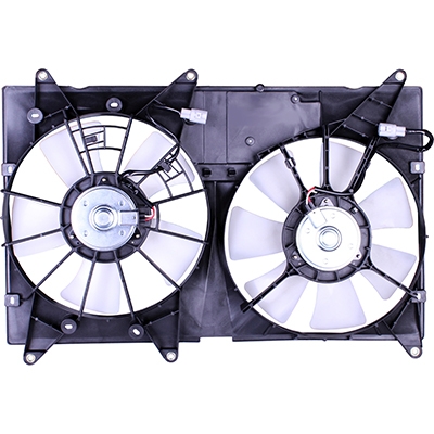 TOYOTA HIGHLANDER RADIATOR & A/C FAN ASSY (L4 W/TOW PKG)(V6 WO/TOW)(DUAL FAN) OEM#1671120120-PFM 2001-2007 PL#TO3115128