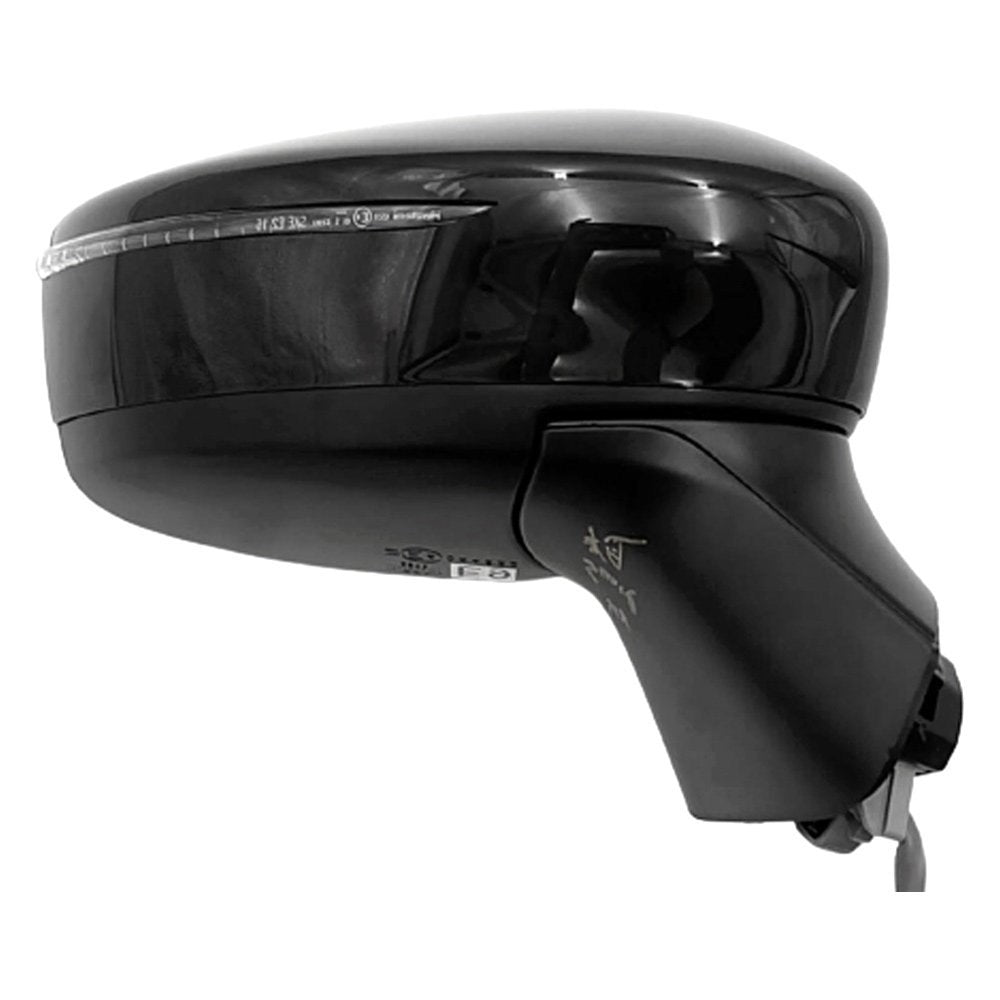 NISSAN VERSA SEDAN DOOR MIRROR RIGHT (Passenger Side) PWR/HTD/SIGNAL/M-FOLD (W/BSD)(WO/AVM)(BLACK) OEM#963015EE9A-PFM 2020-2025 PL#NI1321323