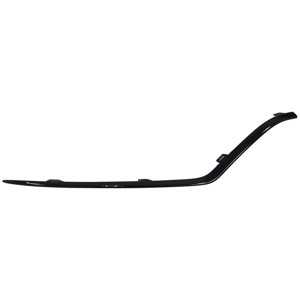MERCEDES-BENZ GLE-CLASS SUV (167) FRONT BUMPER COVER MLDG RIGHT (Passenger Side) BLACK (GLE350/450 W/AMG)(GLE580/53) OEM#1678857203 2020-2023 PL#MB1047187