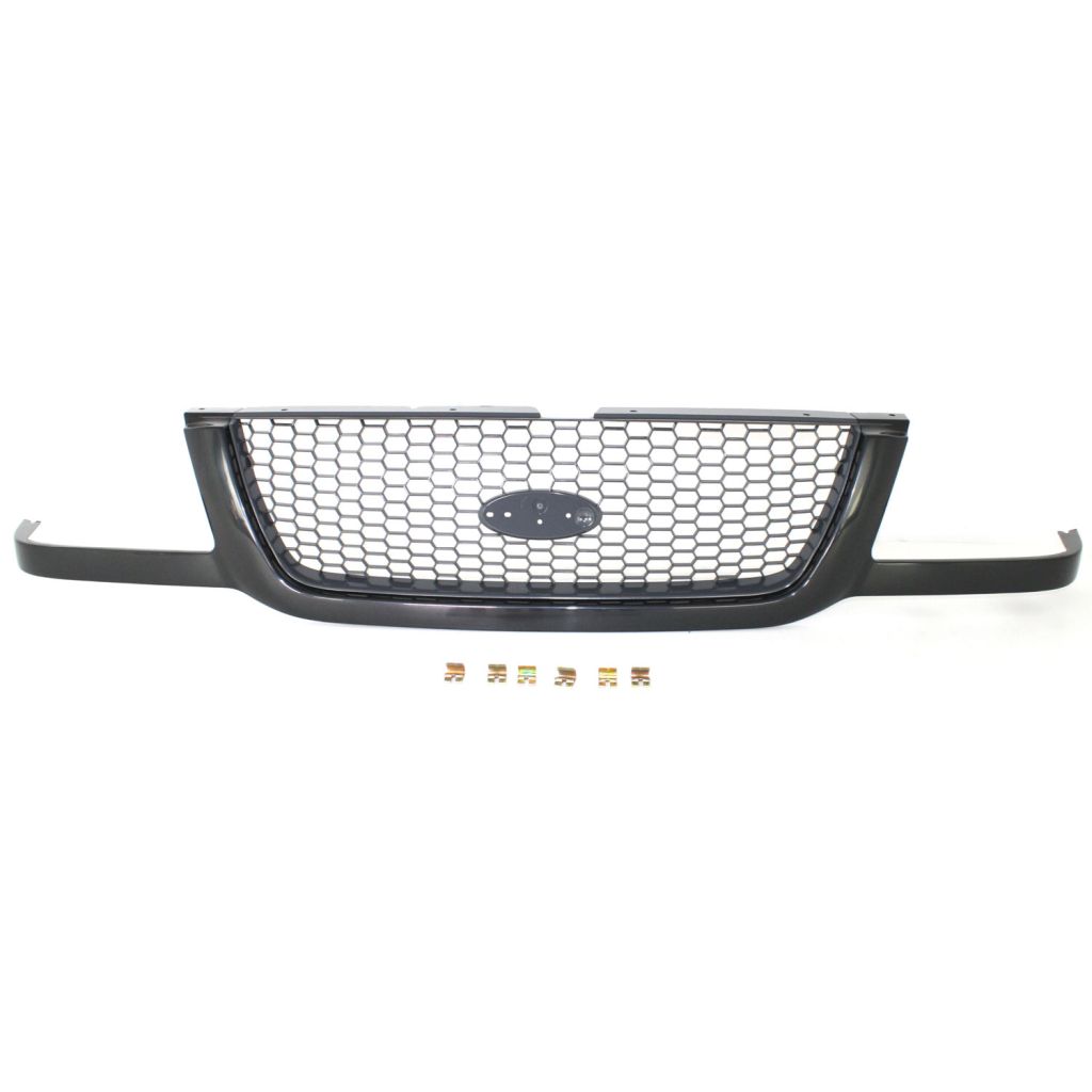 FORD TRUCKS & VANS RANGER GRILLE PTD/BLACK (HONEYCOMB DESIGN) OEM#3L5Z8200BA 2001-2003 PL#FO1200395