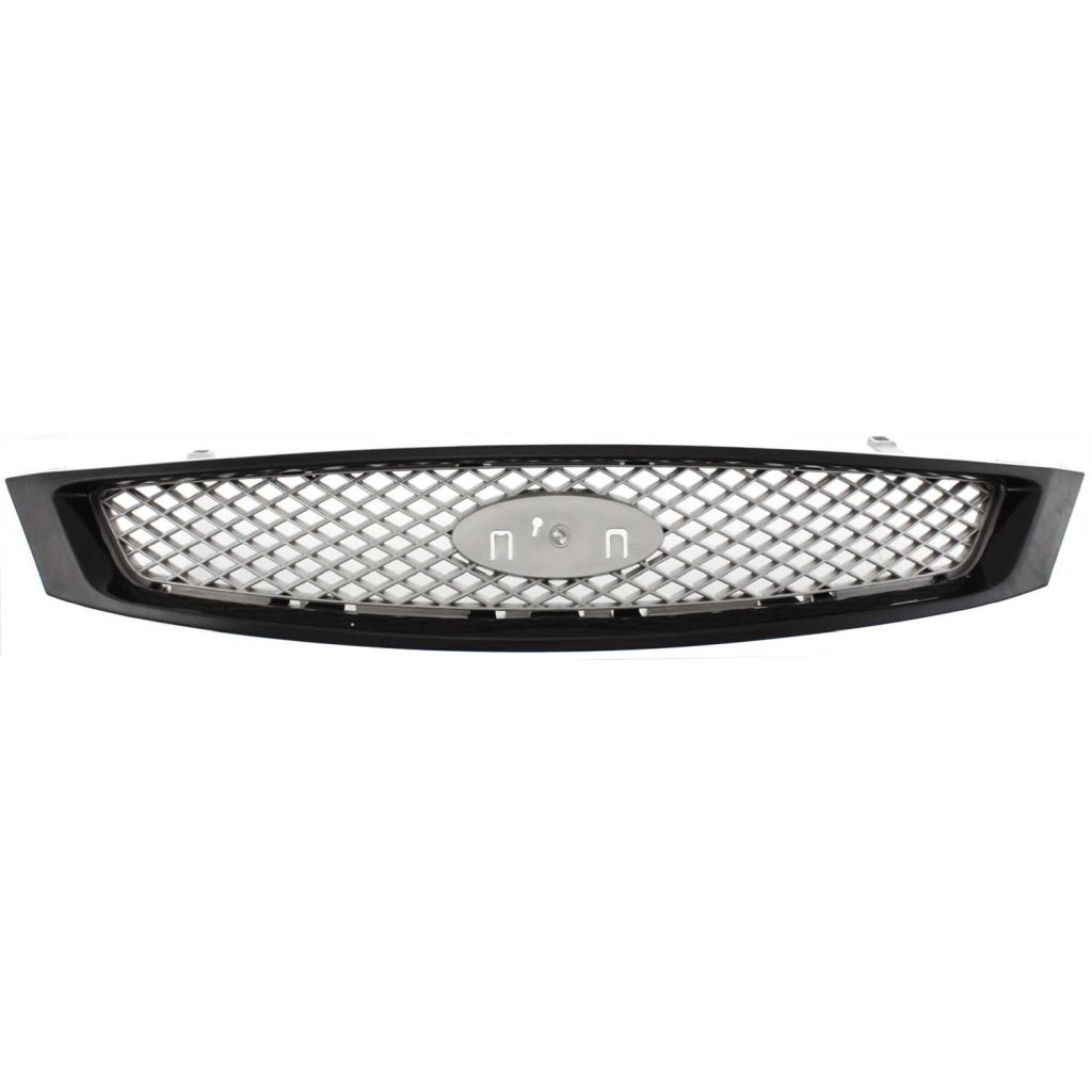 FORD FOCUS GRILLE BLACK (EXC 06-07 W/STREET PKG) OEM#5S4Z8200BAC 2005-2007 PL#FO1200432