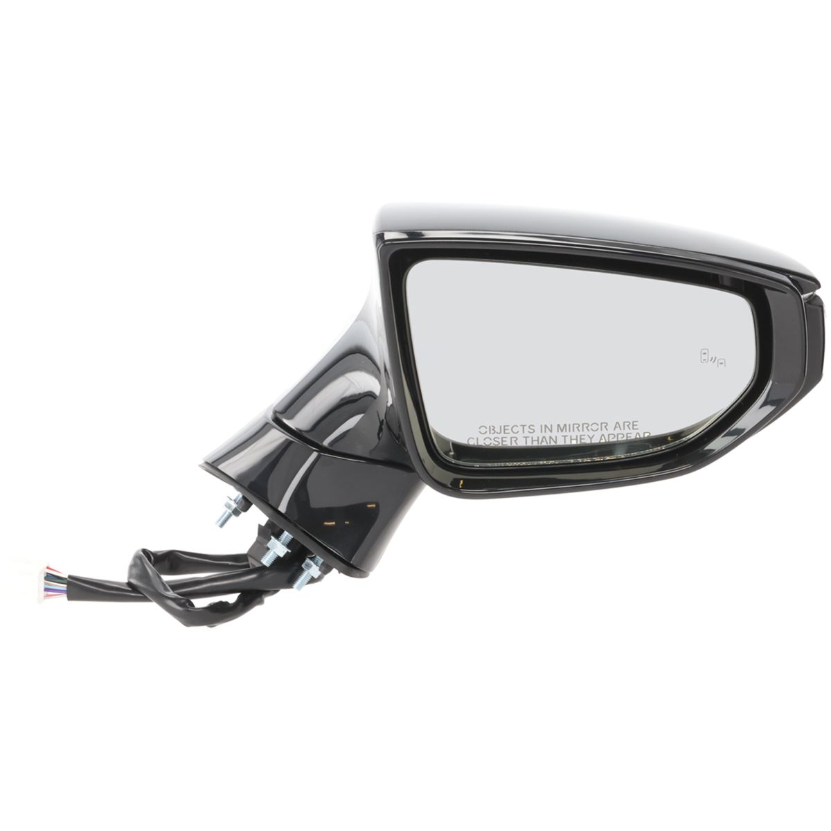 LEXUS ES 300h DOOR MIRROR RIGHT (Passenger Side) PWR/HTD/SIGNAL/MEMORY/P-FOLD (W/BSD)(YELLOW GLASS)(PTM CVR) OEM#8791006C71C0 2022-2024 PL#LX1321187