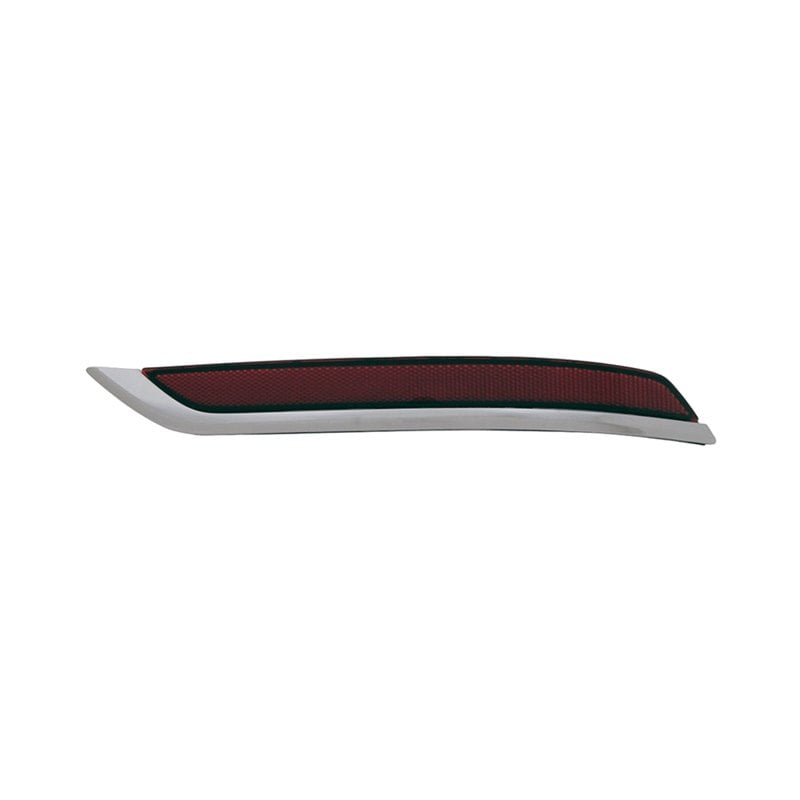 ACURA TLX REAR BUMPER REFLECTOR RIGHT (Passenger Side) W/CHROME MLDG (18-20 2.4L BASE/TECH) **CAPA** OEM#33505TZ3A01 2015-2020 PL#AC1185106C