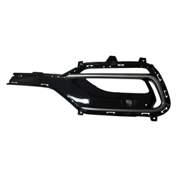 HYUNDAI SANTA FE SPORT (2.0/2.4L) FOG LAMP COVER LEFT (Driver Side) CHR/BLK (W/FOG) OEM#865614Z520 2017-2018 PL#HY1038128