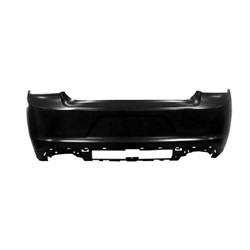 DODGE CHARGER REAR BUMPER COVER PRIMED (WO/SENSOR)(SE/SXT/ R/T / R/T Road&Track/POLICE)**CAPA** OEM#5RK97TZZAD 2015-2023 PL#CH1100A07C