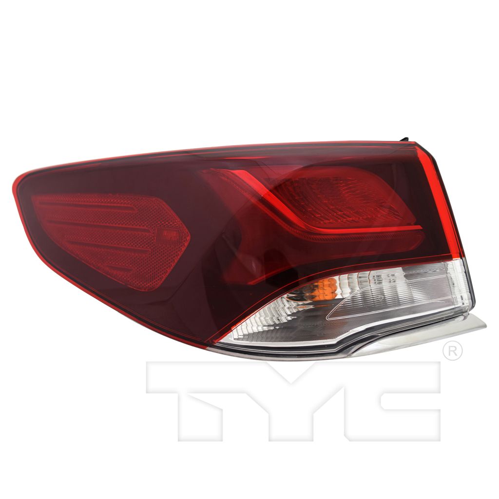 HYUNDAI SONATA TAIL LAMP ASSY LEFT (Driver Side) (OUTER)(LED) OEM#92401C2600 2018-2019 PL#HY2804154