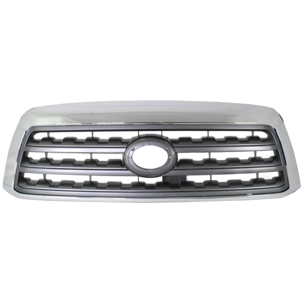 TOYOTA SEQUOIA GRILLE ASSEMBLY CHR/GRAY (SR5 W/O SPORT PKG) OEM#531000C200 2008-2017 PL#TO1200331