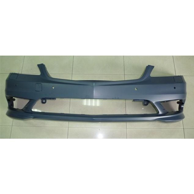 MERCEDES-BENZ S-CLASS SEDAN (221) (EXC S400 HYBRID) FRONT BUMPER COVER PRIMED (S350/S550)((W/ SPORT)(W/WASHER)(W/PK SENSOR)(no side marker ho OEM#22188043409999 2012-2013 PL#MB1000336