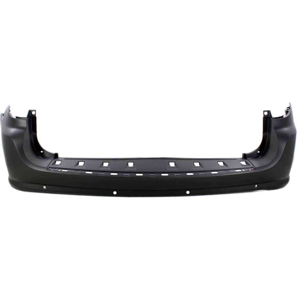 DODGE TRUCKS & VANS GRAND CARAVAN REAR BUMPER COVER PRIMED (W/ PARK SENSOR) OEM#68125725AB (P) 2011-2020 PL#CH1100970