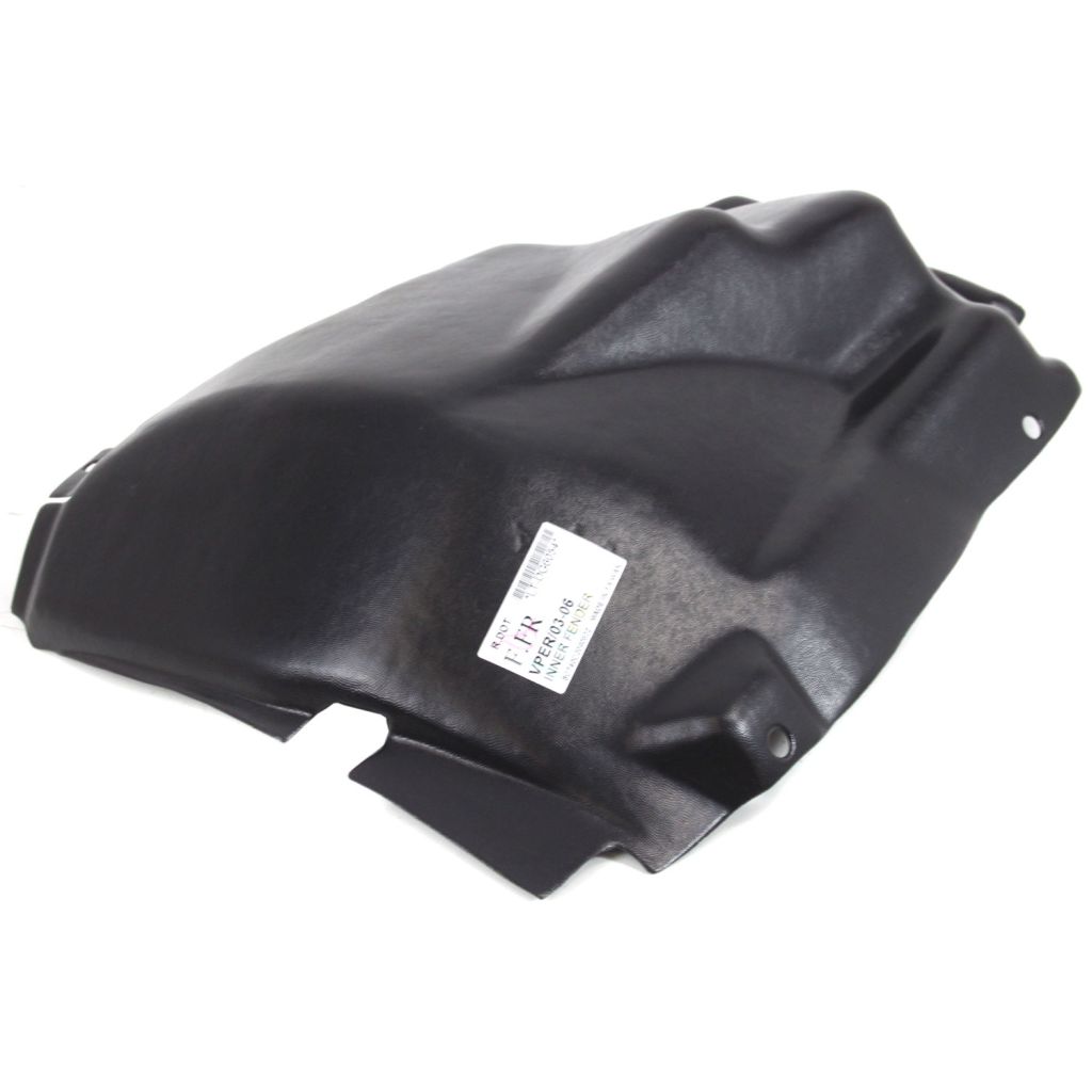 DODGE VIPER FENDER LINER RIGHT (Passenger Side) (FRONT SECTION) OEM#4865724AB 2003-2006 PL#CH1249148