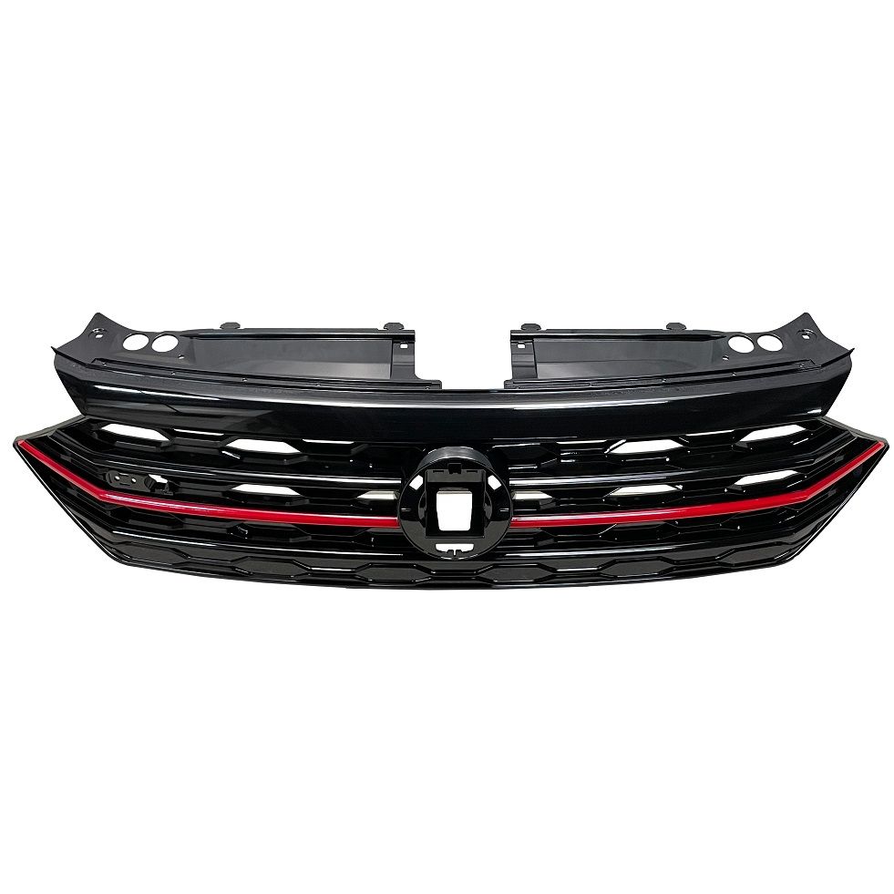VOLKSWAGEN GLI GRILLE BLACK W/RED STRIP OEM#17A853651ADCEE 2019-2021 PL#VW1200178