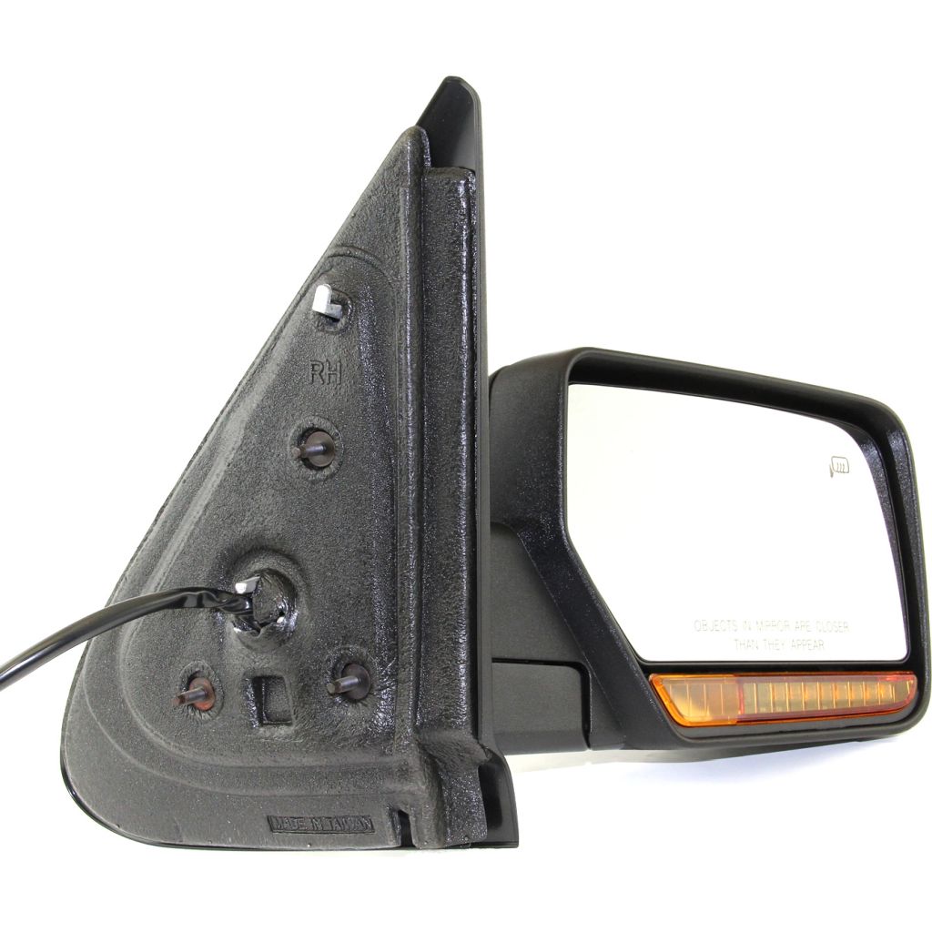FORD TRUCKS & VANS EXPEDITION DOOR MIRROR RIGHT (Passenger Side) PWR/HTD/SIGNAL/PUDDL/MEMORY (TEX-BLACK) OEM#BL1Z17682BA 2011 PL#FO1321399