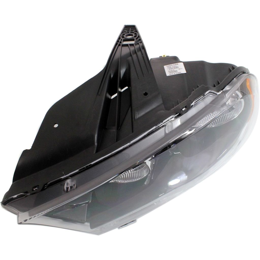 DODGE TRUCKS & VANS DURANGO HEAD LAMP ASSEMBLY LEFT (Driver Side) (HALOGEN)(BLK BEZEL) **CAPA** OEM#68084077AB 2011-2013 PL#CH2502229C
